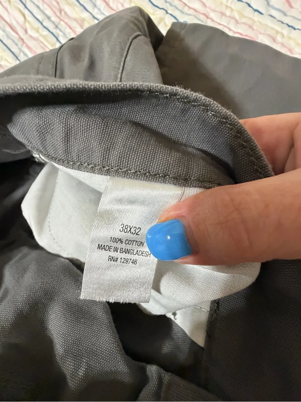 Men's Gray Casual Pants